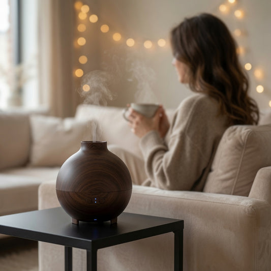 Essential oil aroma diffuser